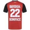 Oficiální Fotbalový Dres Bayer 04 Leverkusen Victor Boniface 22 Domácí 2024-25 pro Děti